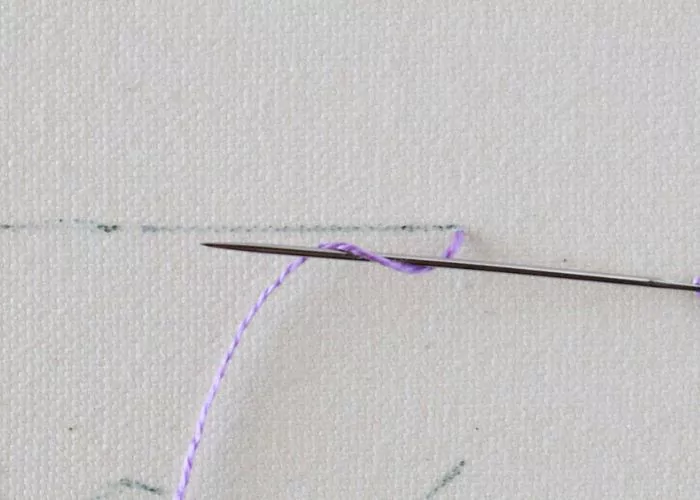 Cable Chain Stitch Step 1