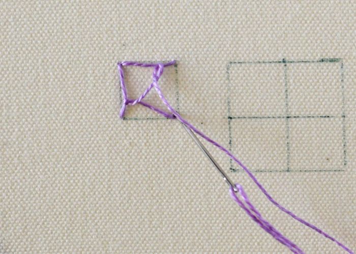 Eastern Stitch Step 5