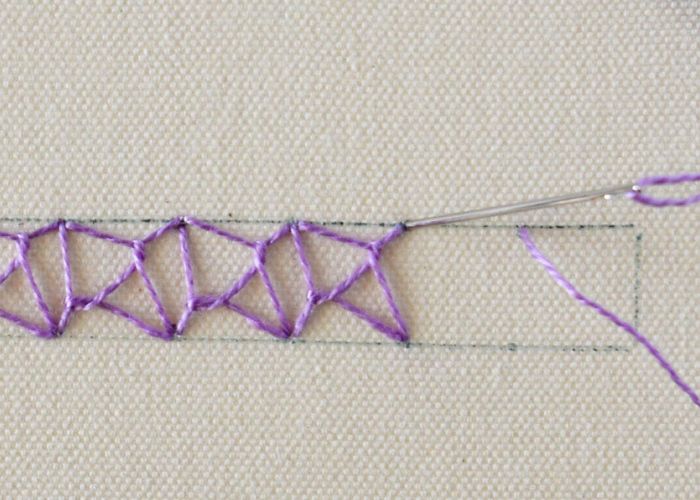 Eastern Stitch Step 6