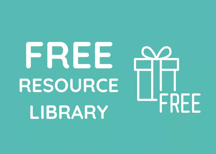 Free resource library icon
