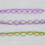 Looped Running Stitch small image