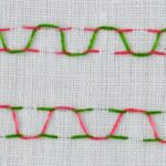 Meandering Stitch (Parallel Running Stitch)