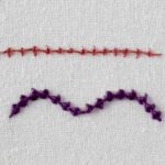 Palestrina stitch pink and purple small image