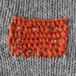 Scotch Darning Stitch embroidery for mending