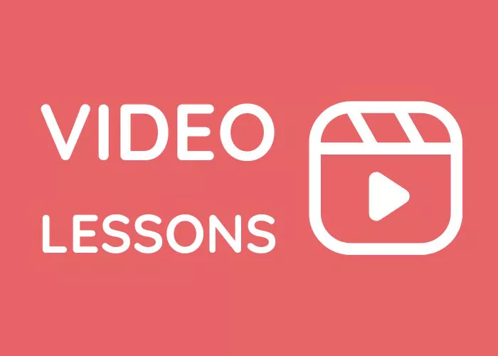 Video lessons icon