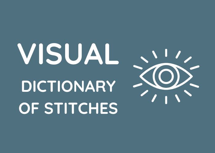 Dictionnaire visuel de points de suture icône