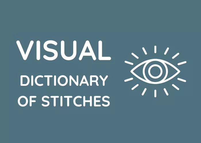 Visual dictionary of stitches icon