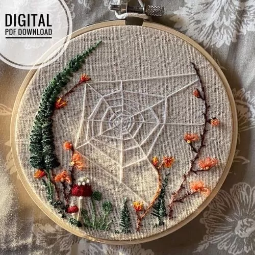 Garden Web - por KabisaZuri en Etsy