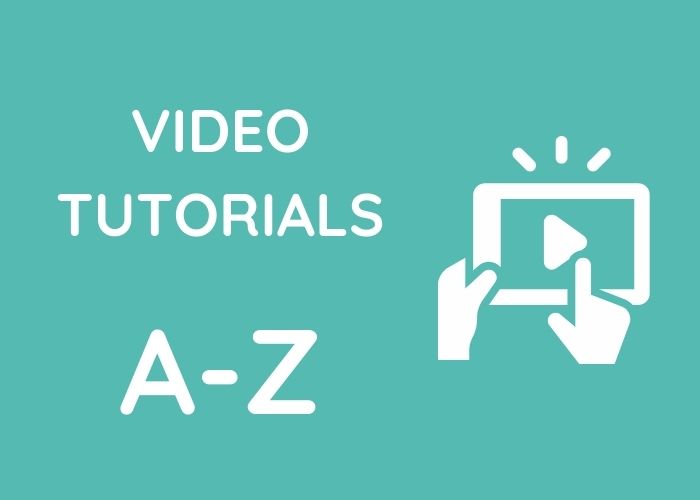 Video tutorial Icona A-Z