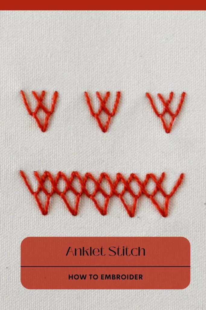 Create Stunning Borders with Anklet Stitch