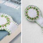 Tutorial per segnalibri magnetici fai-da-te: crea un portapagine personalizzato ricamato a mano