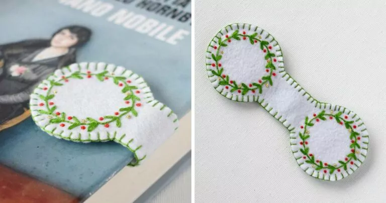 DIY magnetic bookmark tutorial