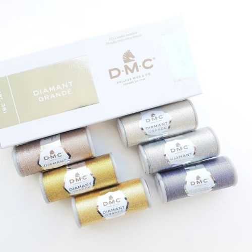 DMC Diamant Grande metallic thread on Etsy