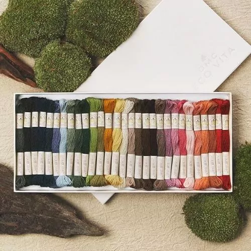 DMC Eco Vita Collectors Box - naturally dyed organic wool thread on Amazon
