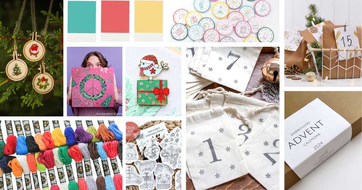 Embroidery Advent Calendar The Perfect Holiday Gift for Stitchers