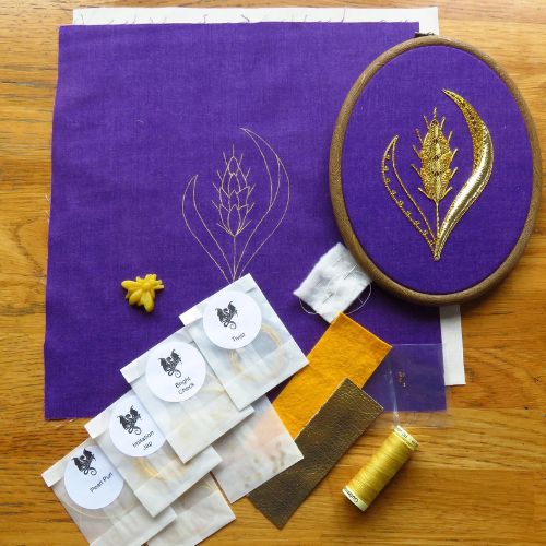 Goldwork Embroidery Kit on Etsy