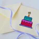 Come realizzare un biglietto d’auguri ricamato a mano