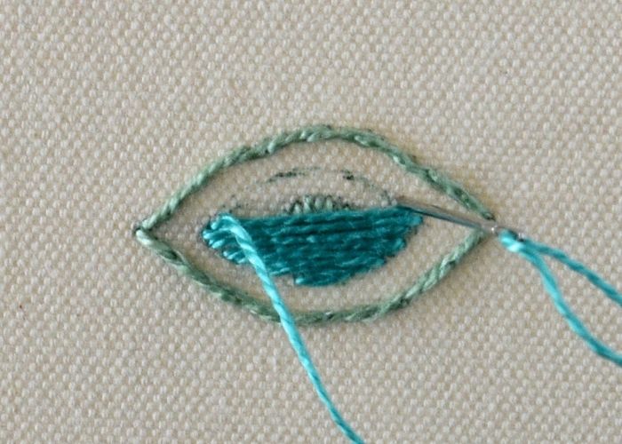 Padded Satin Stitch step6