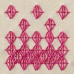 Queen Stitch embroidery tutorial