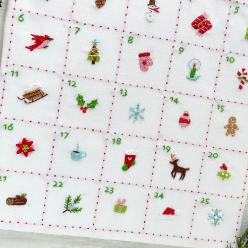 PDF Download Tiny Christmas Advent Calendar on Etsy