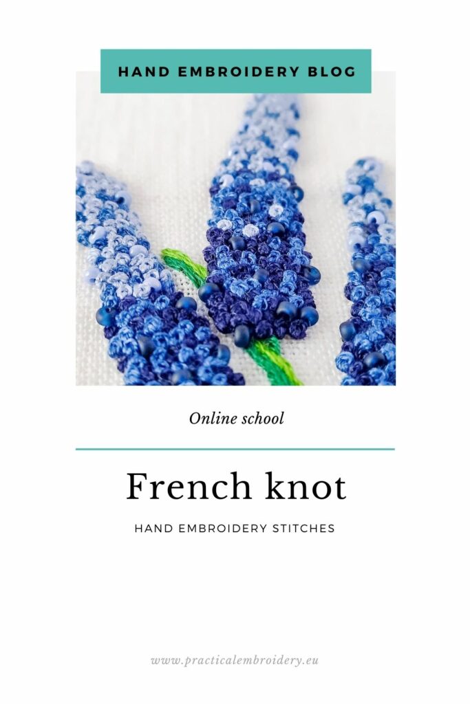 French knot video tutorial