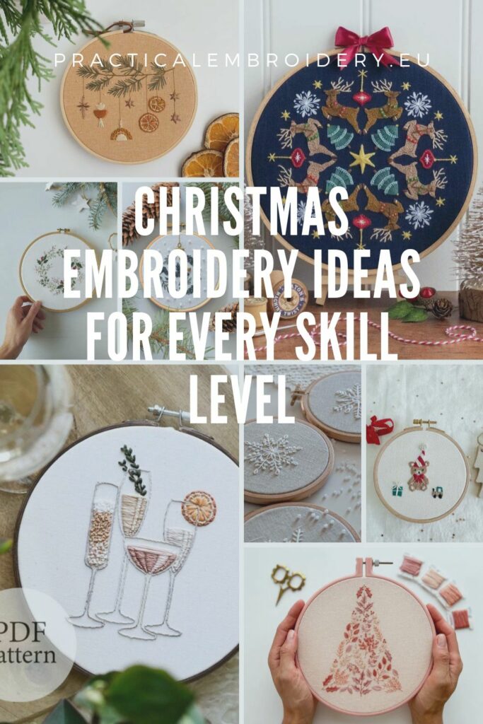 Festive Stitching Inspiration for Every Skill Level PIN image