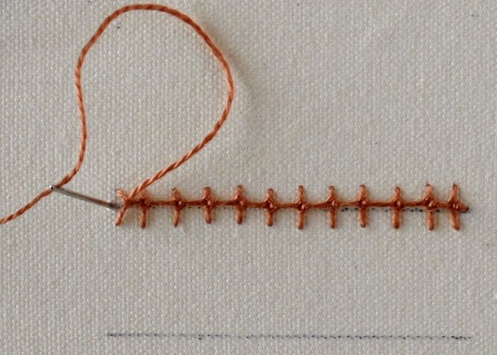 Basque Loop Stitch tutorial