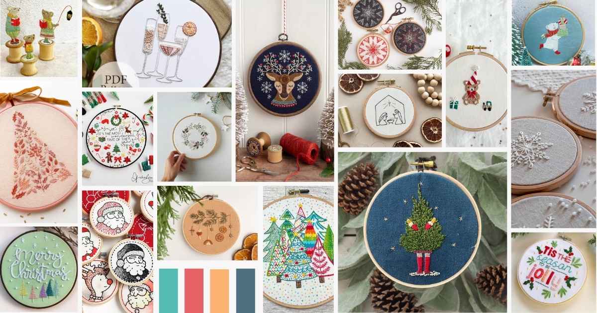 Christmas Embroidery Ideas for Every Skill Level