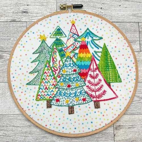 O Christmas Tree - hand embroidery pattern on Etsy