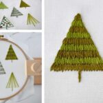 Come ricamare l’albero di Natale: 5 semplici metodi + modello PDF gratuito