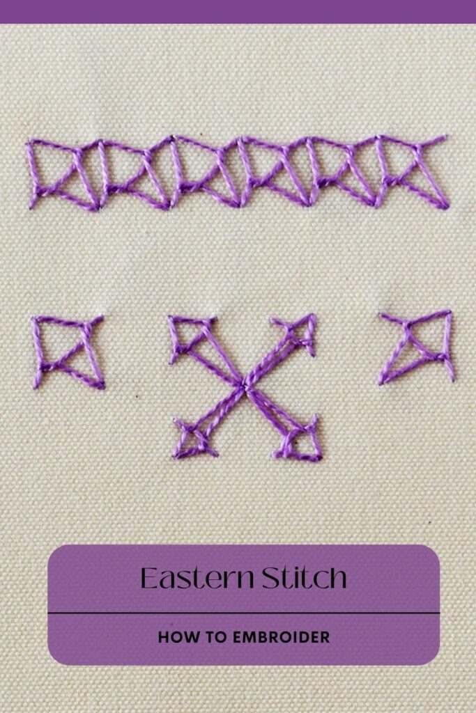 Create Decorative Patterns with Eastern Stitch