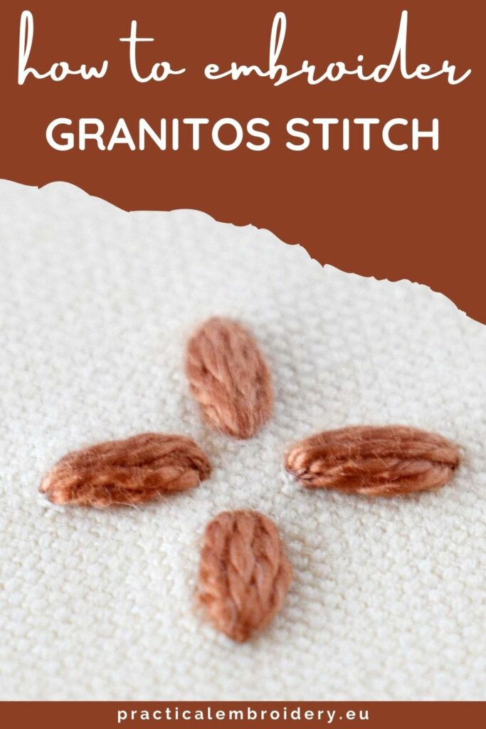 How to Embroider Granitos Stitch Like a Pro