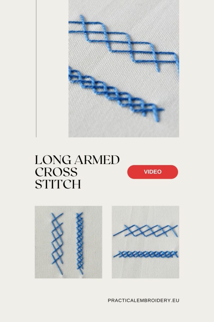 Master Long Armed Cross Stitch Today - Video Tutorial