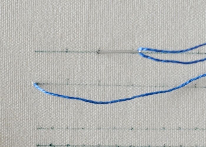 How to embroider Long Armed Cross Stitch