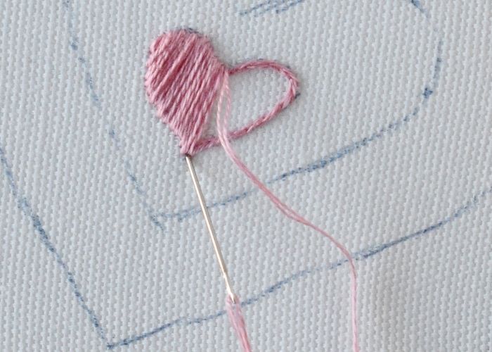 Riempimento contorno cuore Satin Stitch2