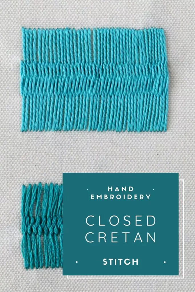 5_PIN_Closed Cretan Stitch