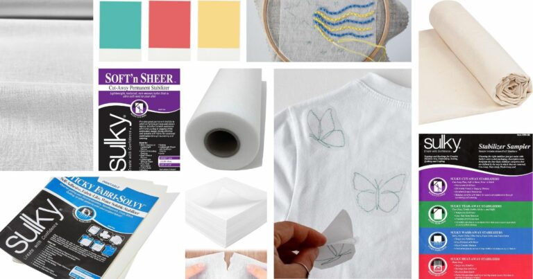 Embroidery Stabilizers - Fabric Stabilizers for Hand Embroidery You Must Know Guide