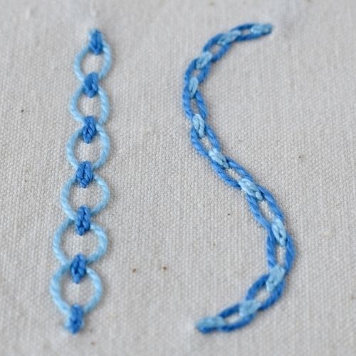 Threaded Lazy Daisy Stitch Small image