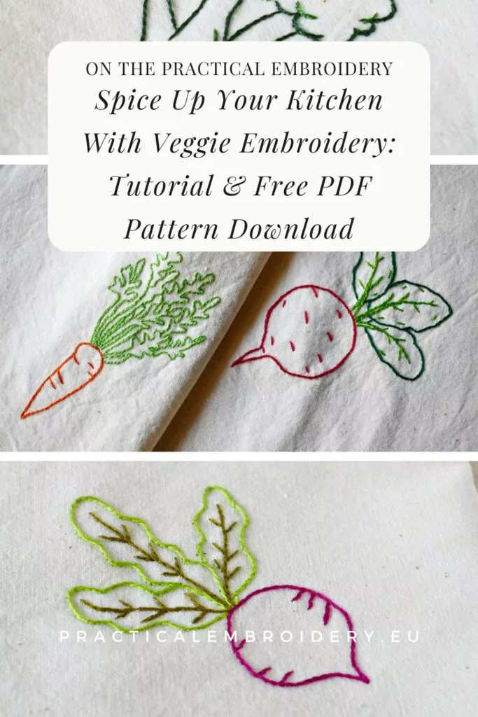 Free PDF: Stitch Delicious Vegetable Motifs