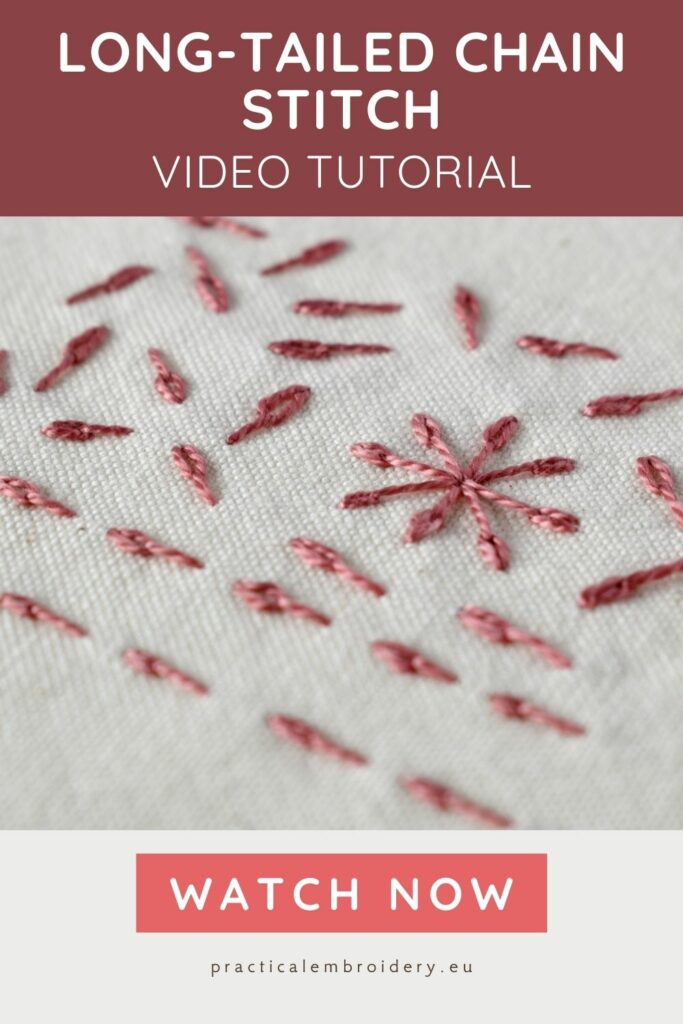 Watch & Learn: Long-Tailed Chain Stitch Video Tutorial!