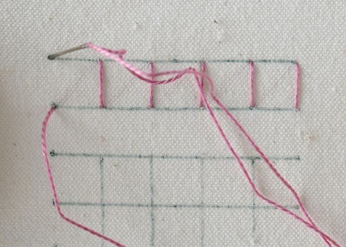 How to make Bosnian stitch
