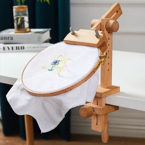 Clamp on table embroidery hoop holder on Etsy