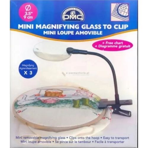 DMC mini magnifying glass to clip on Etsy