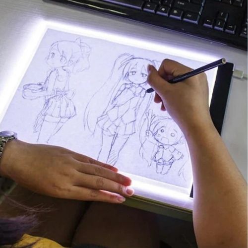 Dimmable LED light tracing pad on Etsy - accessories for hand embroidery