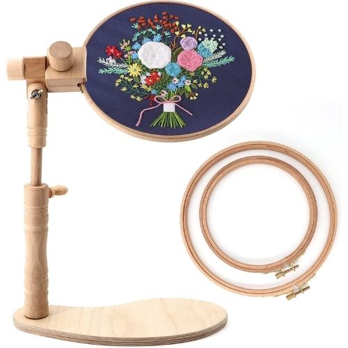 Embroidery lap stand on Amazon