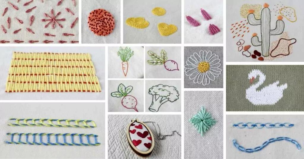 Embroidery video tutorials A-Z featured image