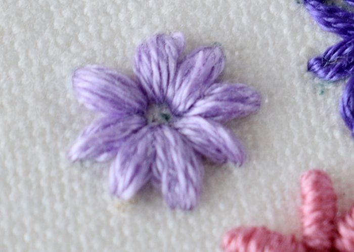 Beginner Flower Embroidery with Granitos Stitch