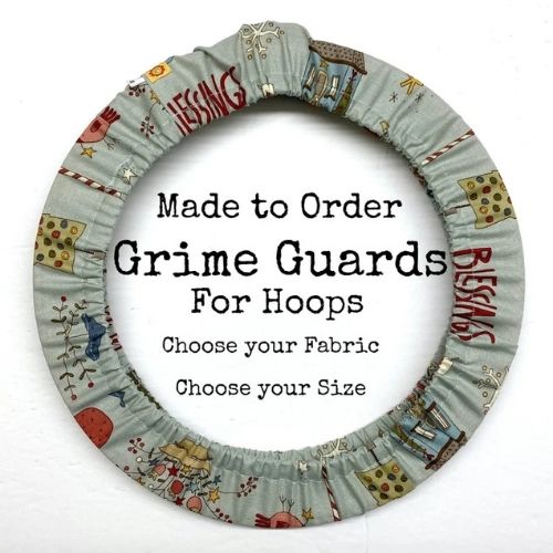 Hand embroidery accessories - Grime guard hoop cover on Etsy