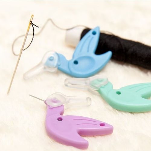 Hummingbird needle threader on Etsy - hand embroidery accessories