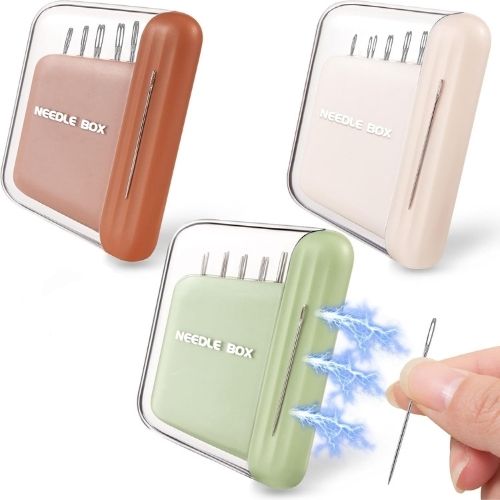 Portable travel magnetic needles case on Amazon